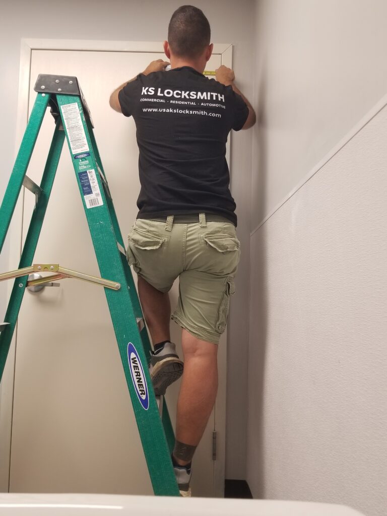 door closer installation